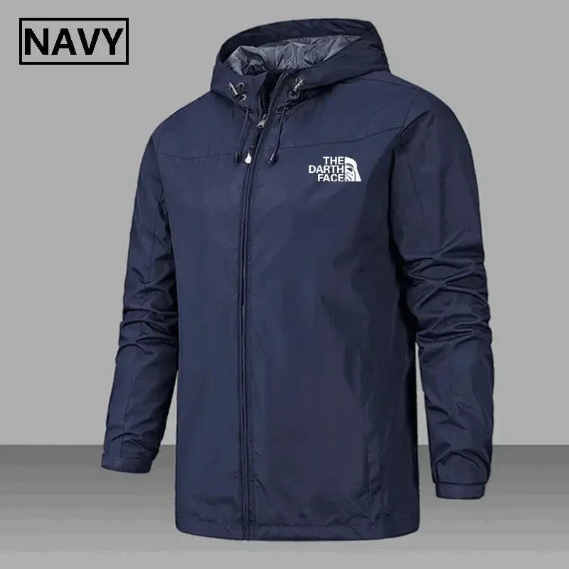 2025 Men's waterproof jacket, men's heat hunter, camouflage bomber jacket with hood, high-quality men's jacket