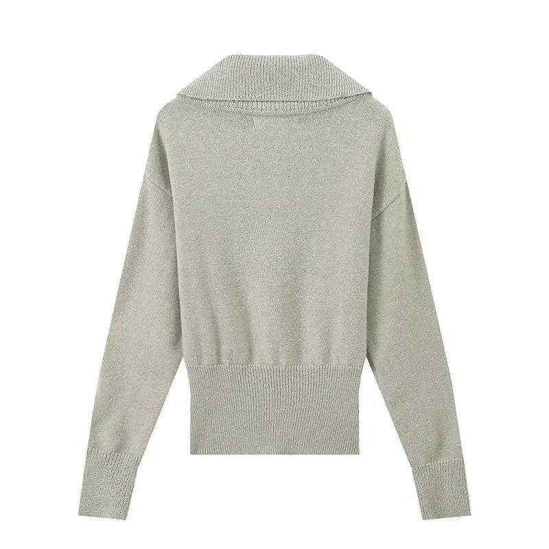Women's 2025 New Sweater Spring Pullover Chic Elastic Slim Warm Youth Sweater Women's Street Fashion Student Sweater