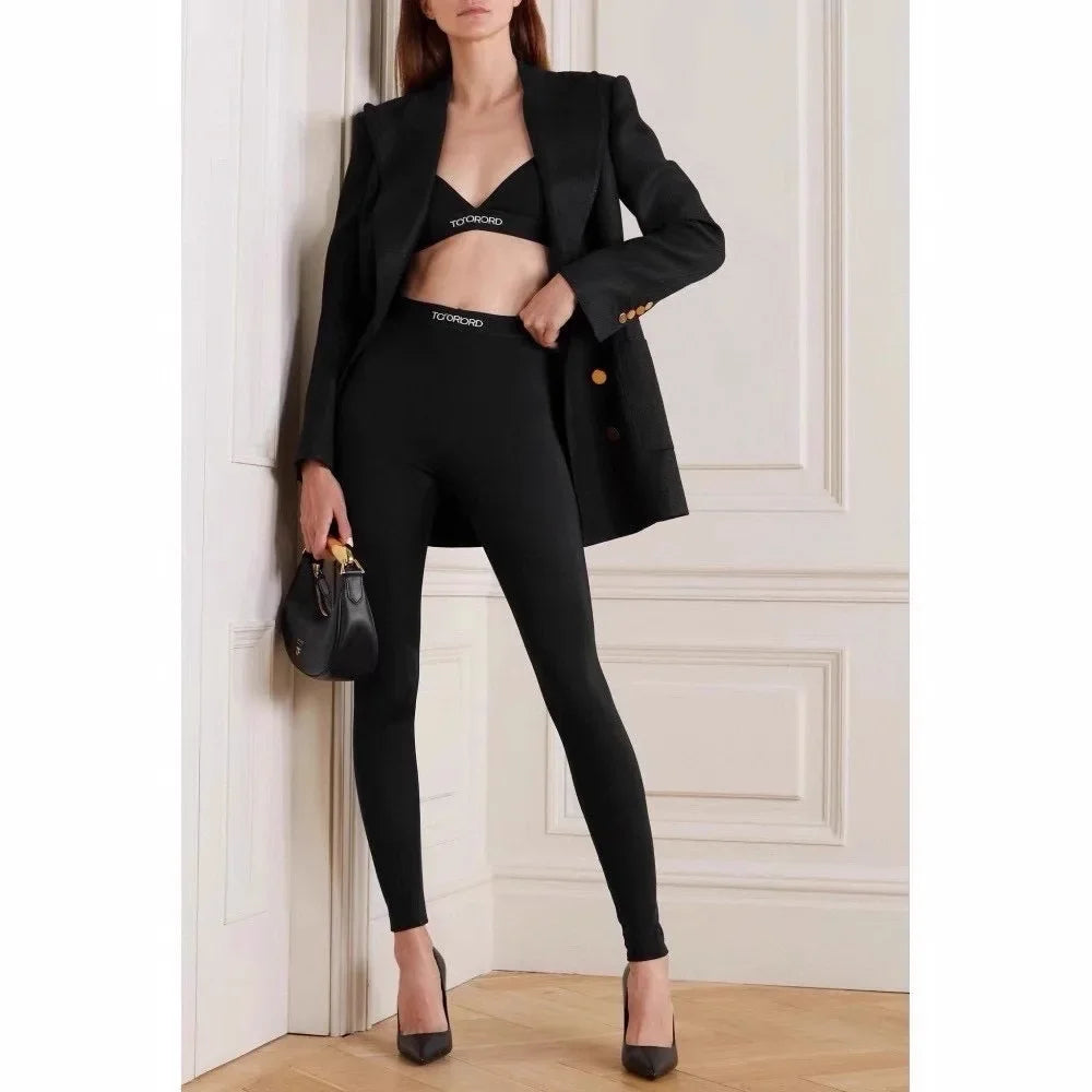 TF South Oil High Quality Casual Fashionable Women's Bra And Pants Set Comfortable Cotton Commute Wear Versatile Ensemble