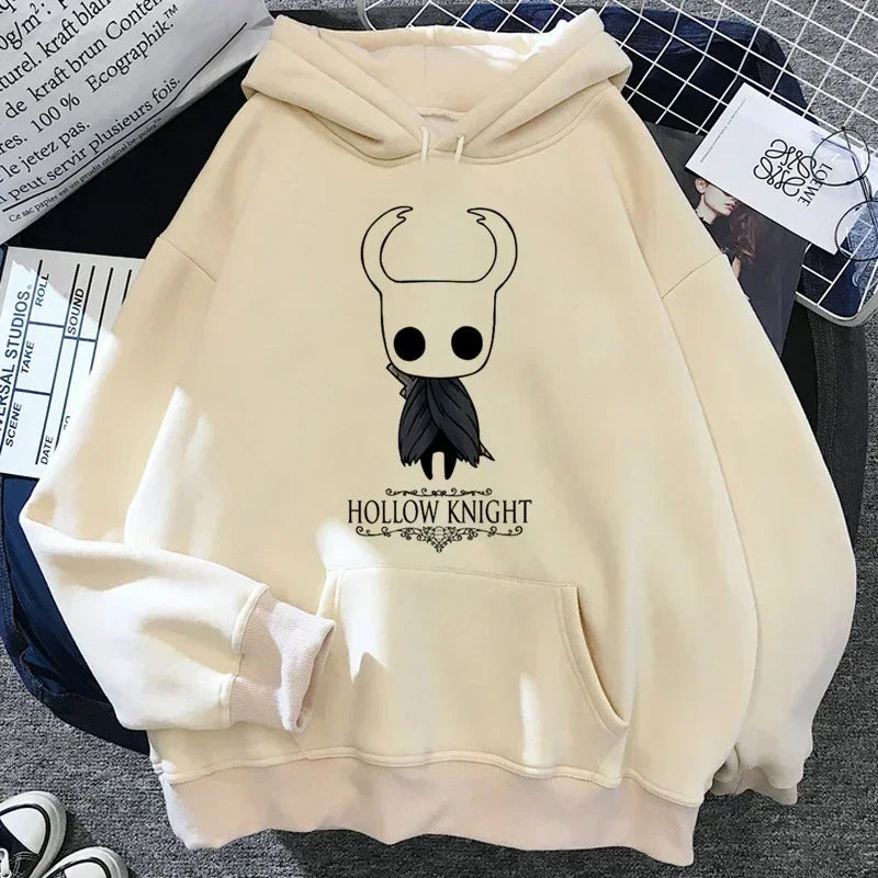 Hollow Knight Men's and Women's Same Hoodie Korean Y2k Aesthetics Autumn/Winter Hoodie Pattern Street Wear