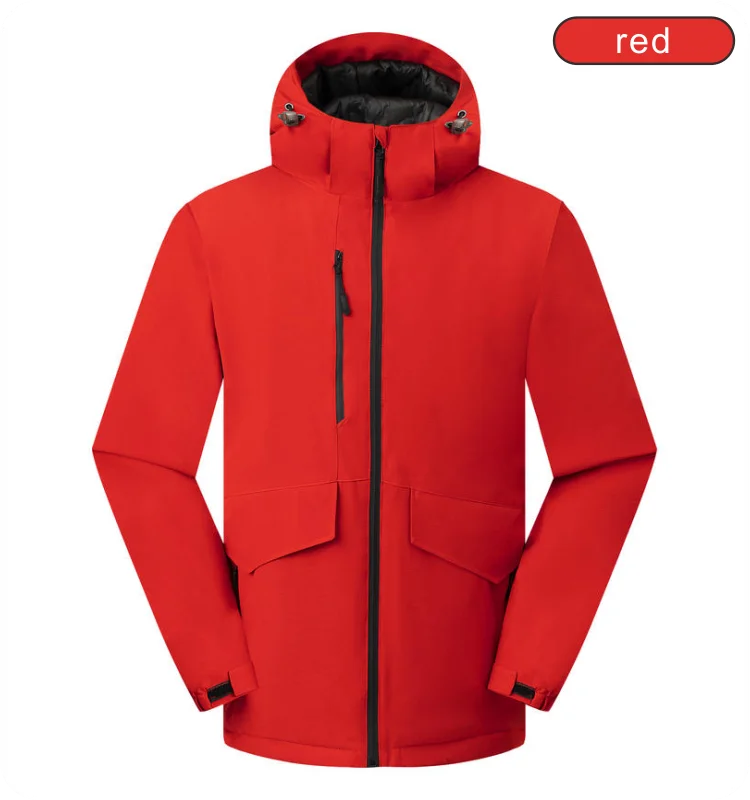 New down cotton jacket logo customization warm and waterproof fabric wear-resistant and breathable no fading