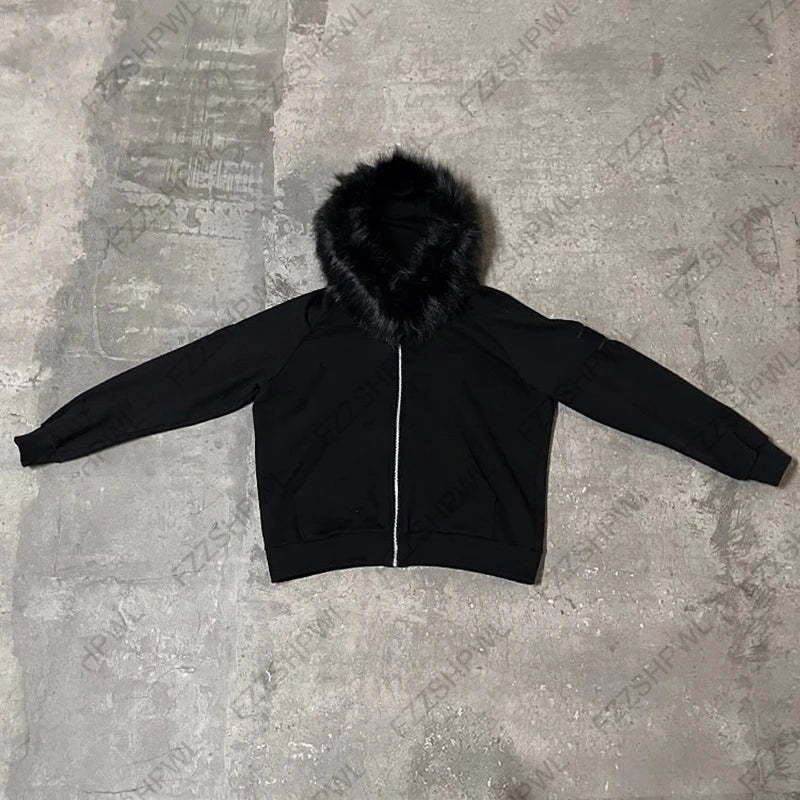 Street Fashion Vintage Woman Clothes Hoodies Y2K Clothes Harajuku Gothic Hip Hop Graphic Chix Hoodies Sweatshirts Casual Jacket