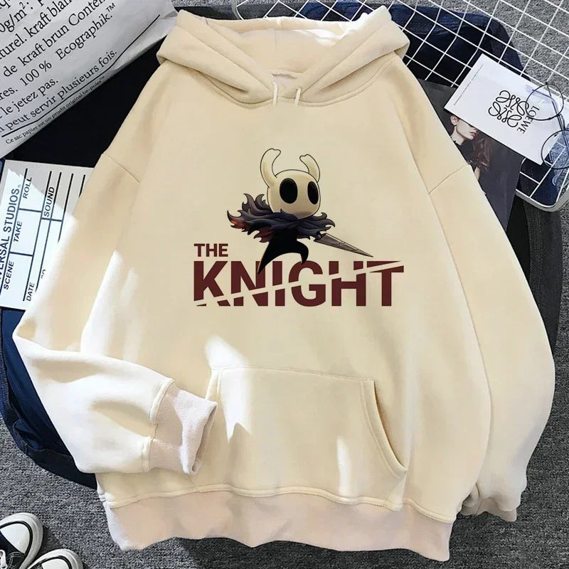 Hollow Knight Men's and Women's Same Hoodie Korean Y2k Aesthetics Autumn/Winter Hoodie Pattern Street Wear