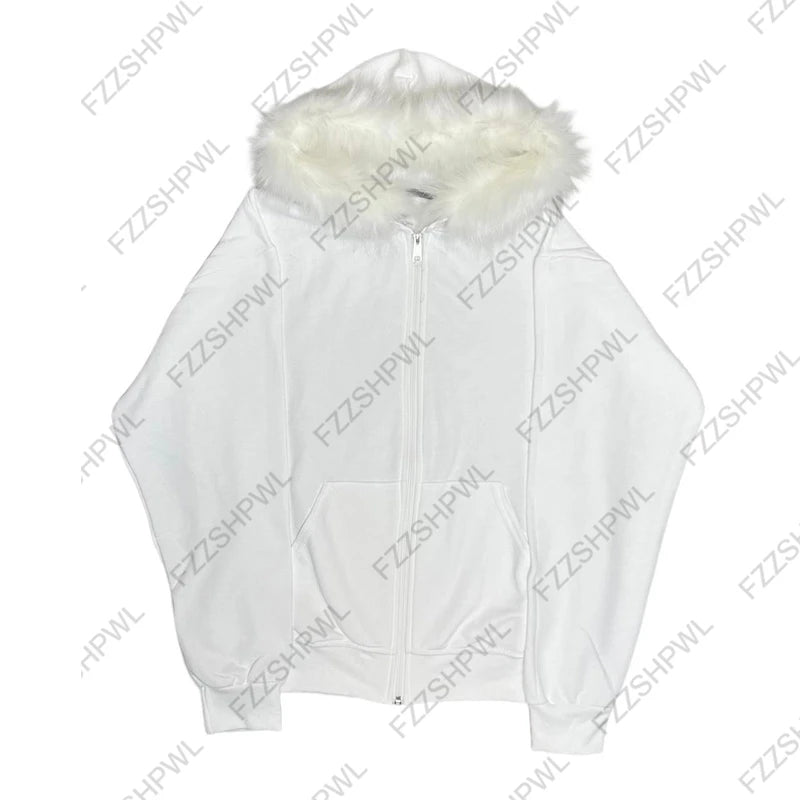 Street Fashion Vintage Woman Clothes Hoodies Y2K Clothes Harajuku Gothic Hip Hop Graphic Chix Hoodies Sweatshirts Casual Jacket