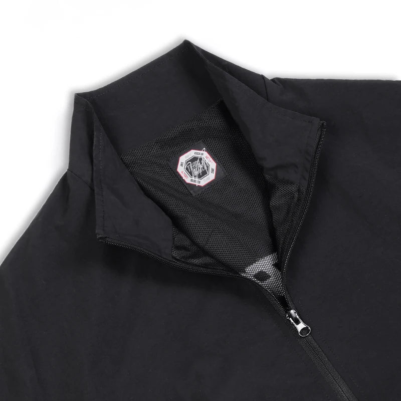 Jinx Team Black Windbreaker Track Jacket Long Sleeve Tops Unisex Sports Coat Embroidery Outerwears Men Women Activewear Clothing