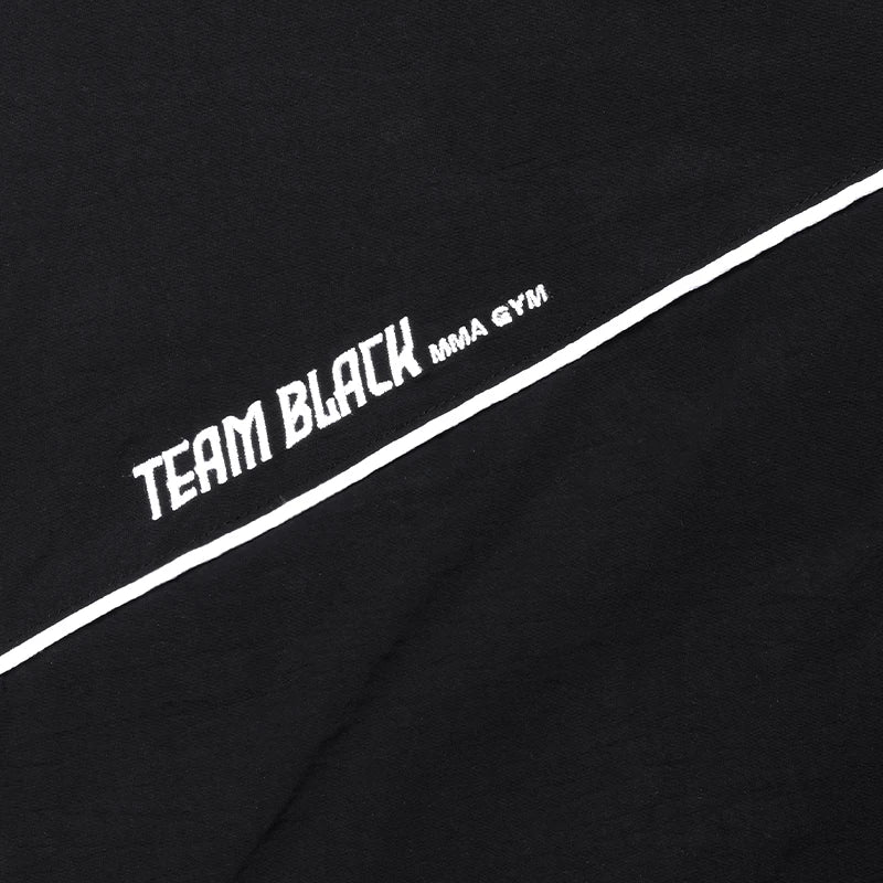 Jinx Team Black Windbreaker Track Jacket Long Sleeve Tops Unisex Sports Coat Embroidery Outerwears Men Women Activewear Clothing