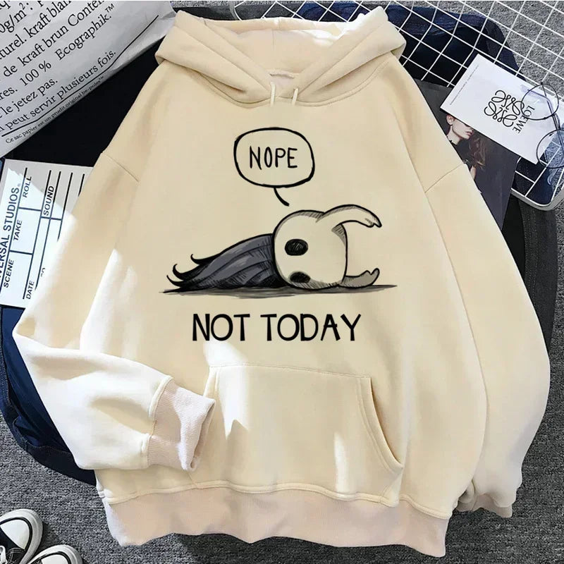 Hollow Knight Men's and Women's Same Hoodie Korean Y2k Aesthetics Autumn/Winter Hoodie Pattern Street Wear