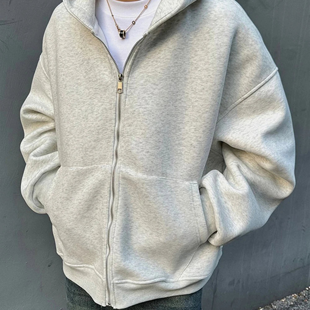 Streetwear Fashion Three-Dimensional Backpack Casual Hoodie Autumn Winter Trendy Street Trend Punk Men's Top Loose Sportswear