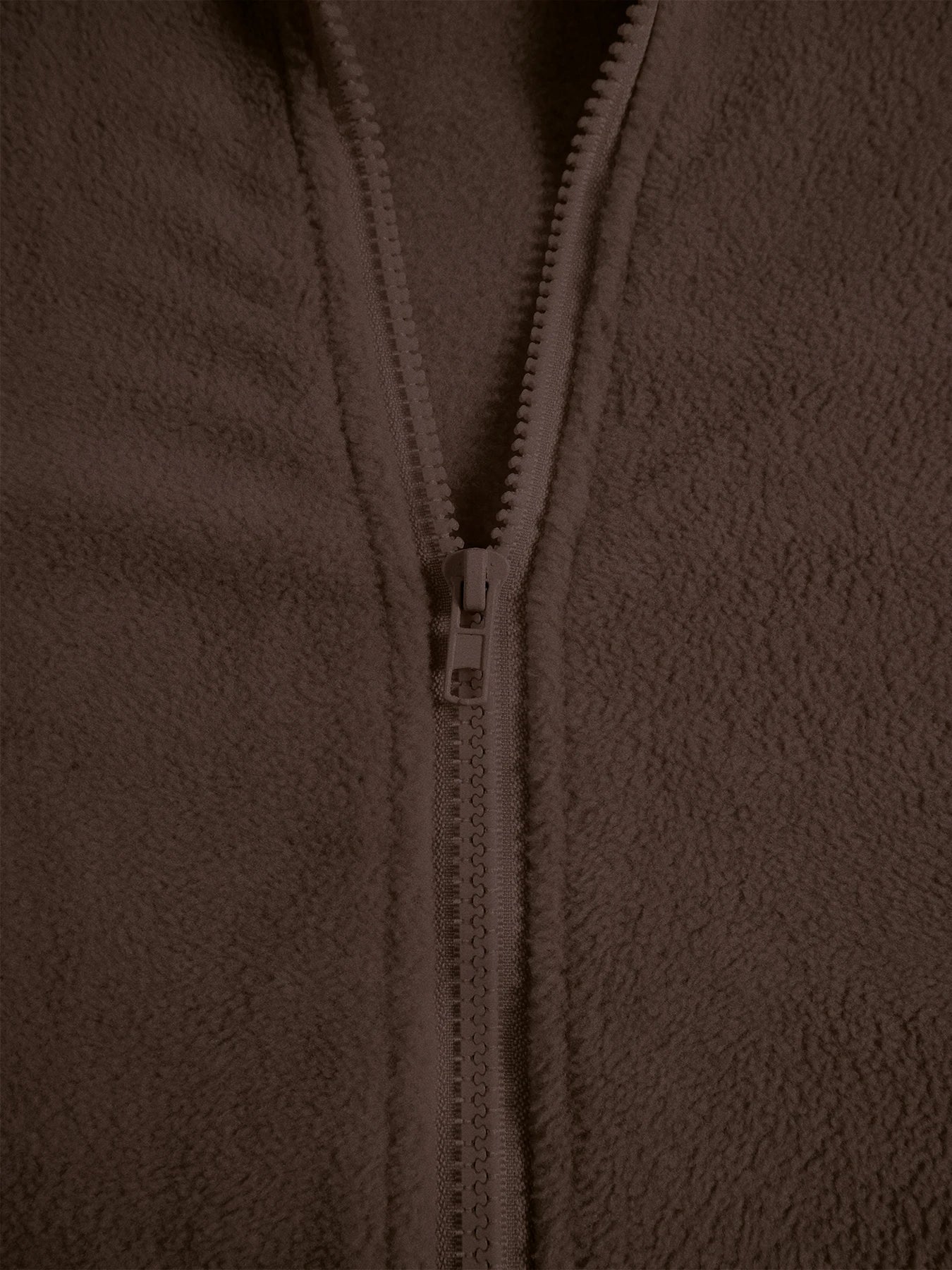 Women's Autumn Winter Fleece Jacket, Stand Collar Zipper Design, Casual Warm Short Coat for Ladies, Daily Wear Outerwear