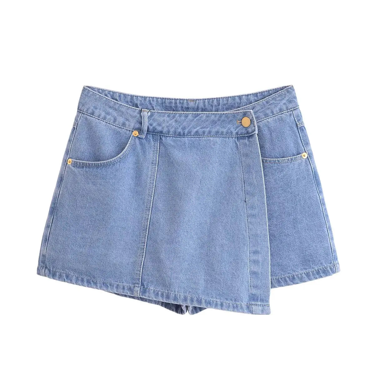 Nlzgmsj  Summer Women's Casual Sets Fashion Mini Skirt Shorts Sets Denim Short Shirt Top Sets For Women Street Women Outfit