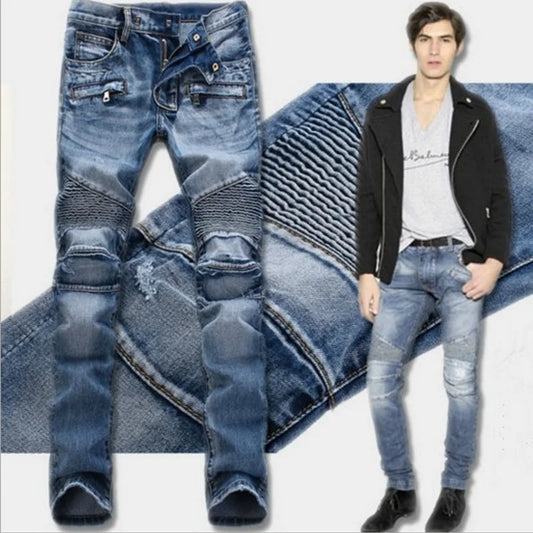2025 New New Motorcycle Pants, Riding Jeans, Anti-fall, Classic Motorcycle Rider Pants, Racing Pants for All Seasons ﻿