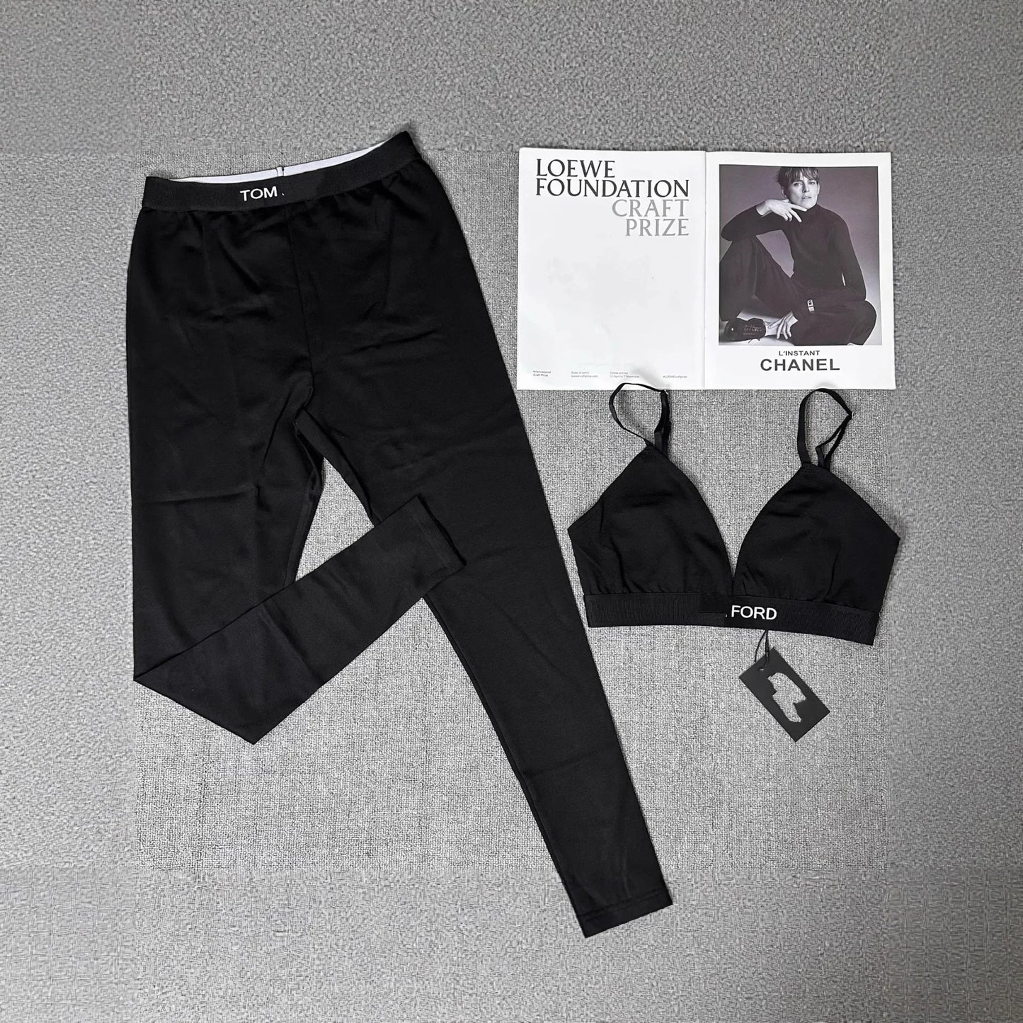 TF South Oil High Quality Casual Fashionable Women's Bra And Pants Set Comfortable Cotton Commute Wear Versatile Ensemble