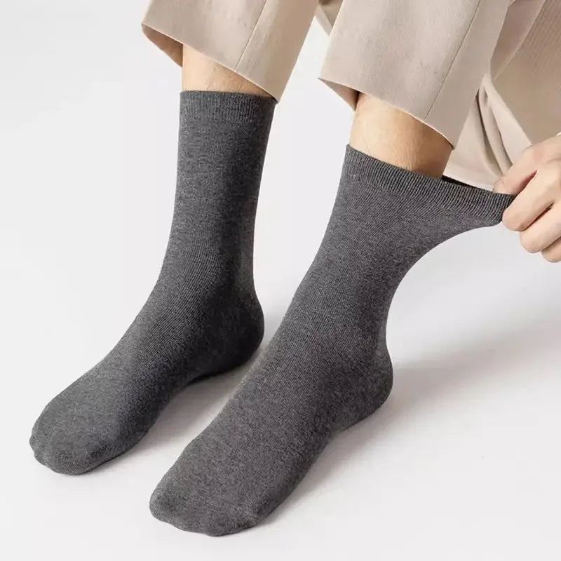 Fleece Jeans Winter Men Black Straight Stretch Denim Thick Velvet Pants Warm Jeans Casual Fleece Line Trousers Male Plus Size